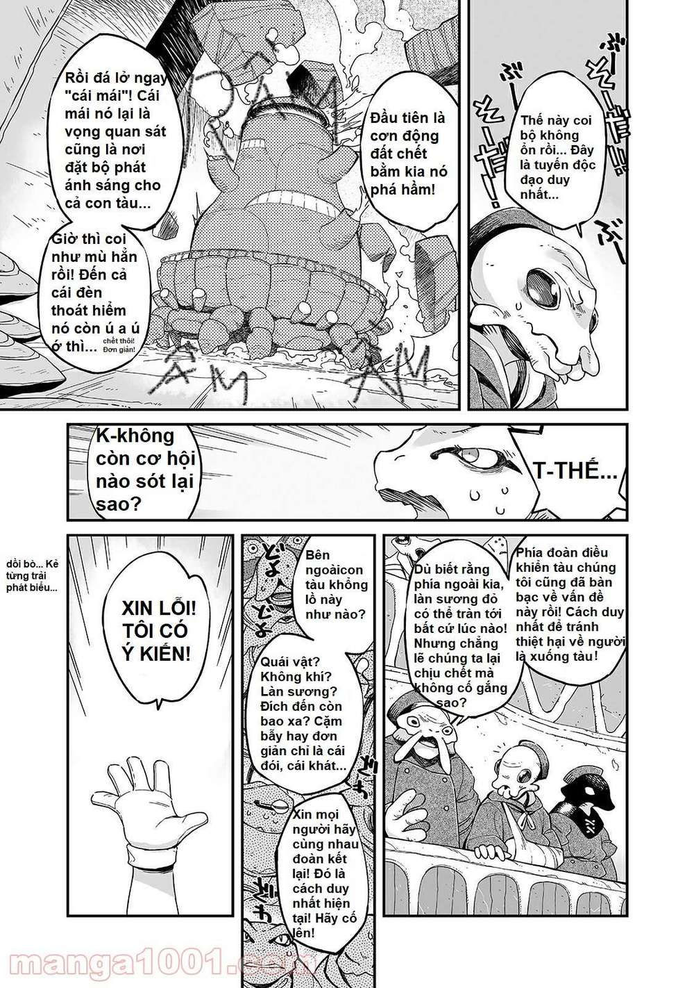 ngay cả khi hậu tận thế, thật hạnh phúc vẫn còn được sống... chapter 16 5