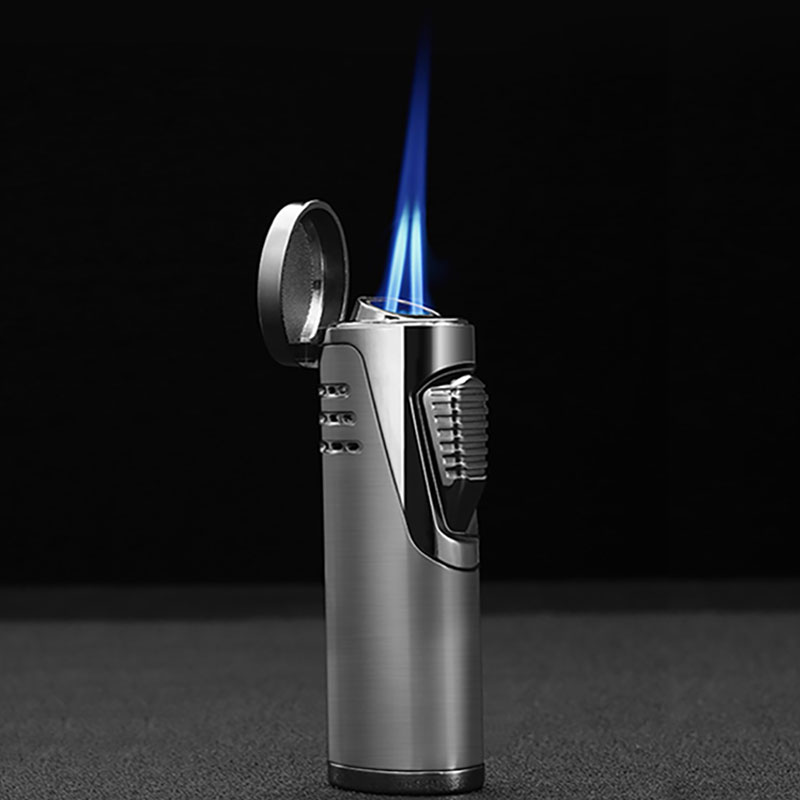 Vỏ Hột Quẹt Bật Lửa Gas Honest ZB-330 Khò 2 Tia Lửa Chéo Kèm Đục Tiện Lợi
