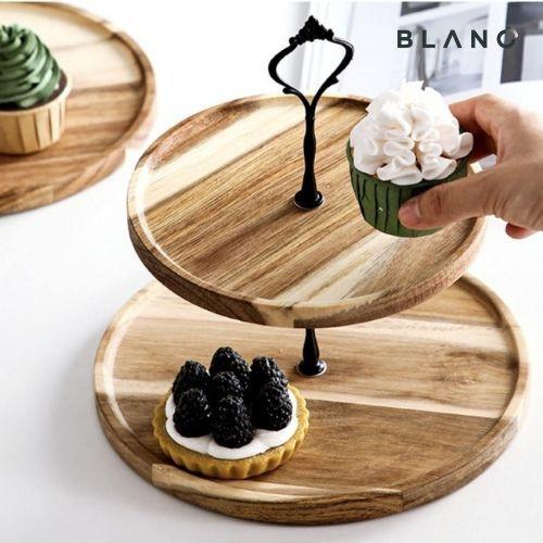 Khay Gỗ Đựng Bánh Kẹo Trang Trí Trong Nhà Bếp Bàn Ăn Phong Cách Bắc Âu Decor Gỗ Tabo BLANC