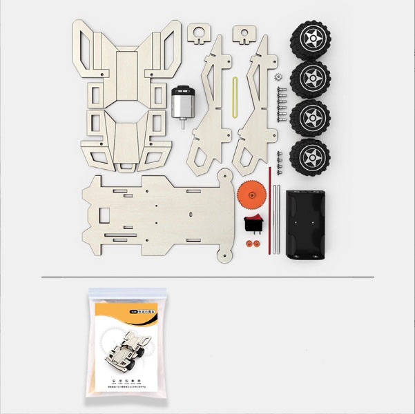 Đồ chơi lắp ráp Siêu Xe DIY WOOD STEAM - SUPER CAR