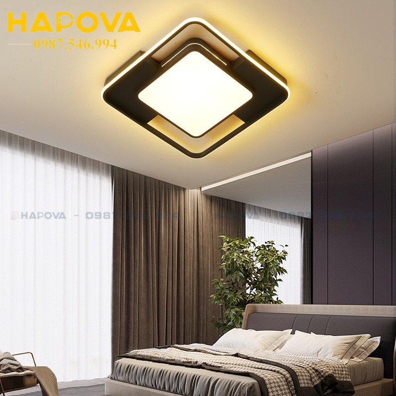Đèn ốp trần,đèn trần LED phòng ngủ master, phòng khách HAPOVA 1056