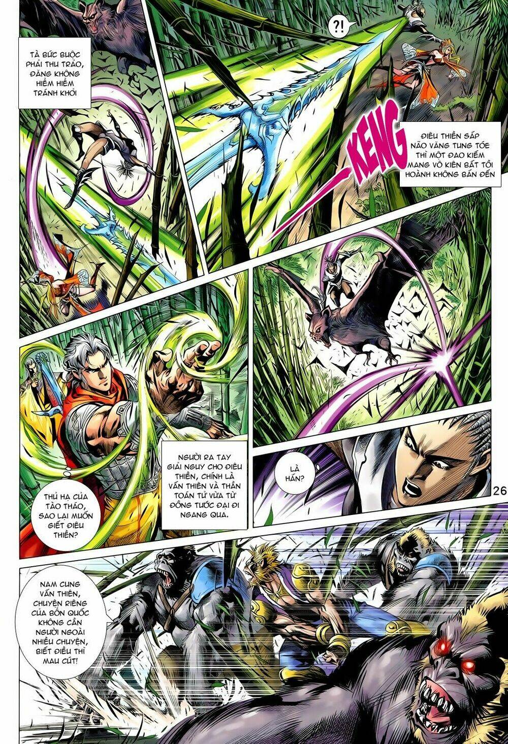 thần binh vấn thiên chapter 7 26