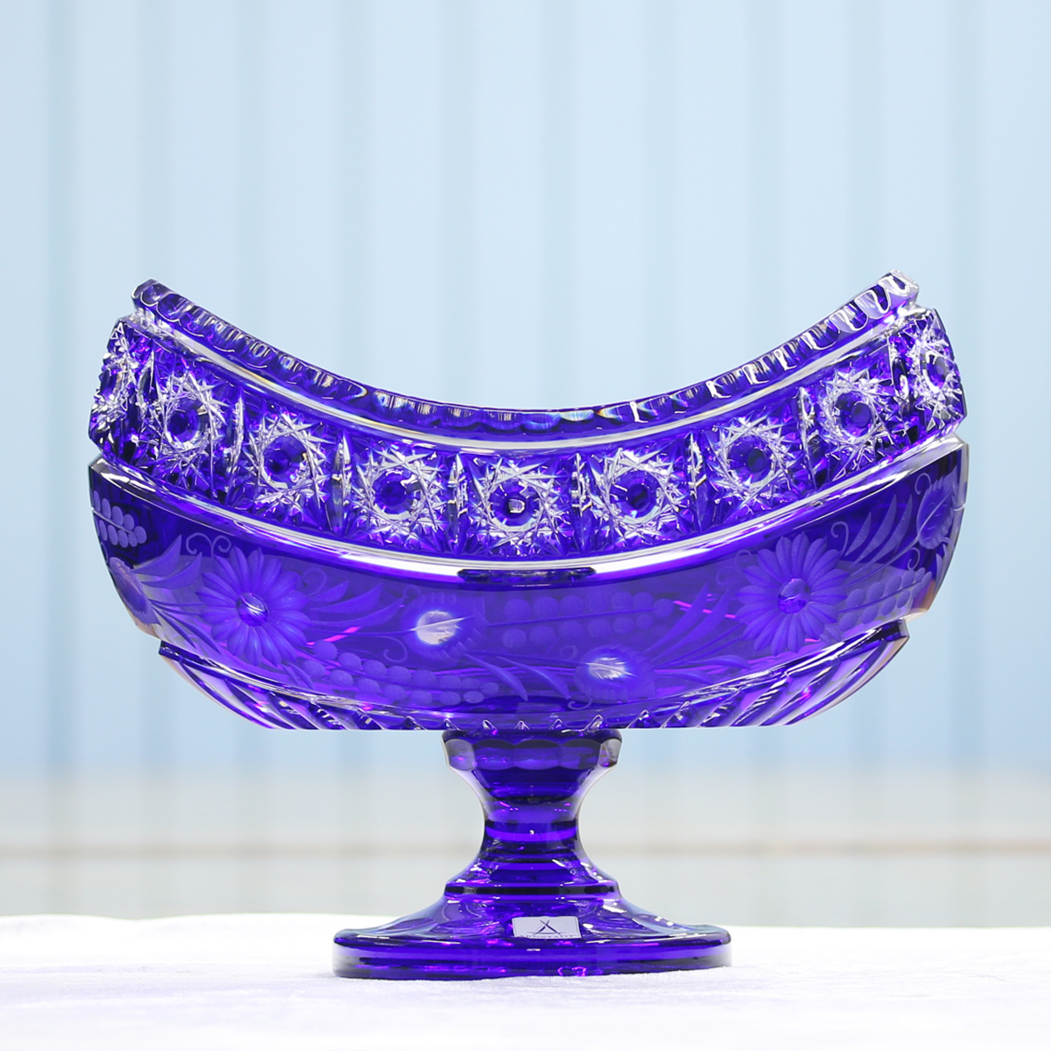 Đĩa Pha lê Màu Madline Arnstadt 26cm