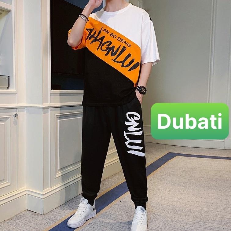 ĐỒ BỘ THỂ THAO LANBO DÀI, ĐỒ BỘ THỂ THAO NAM, CHẤT VẢI MỀM MỊN PHONG CÁCH CAO CẤP- DUBATI FASHION