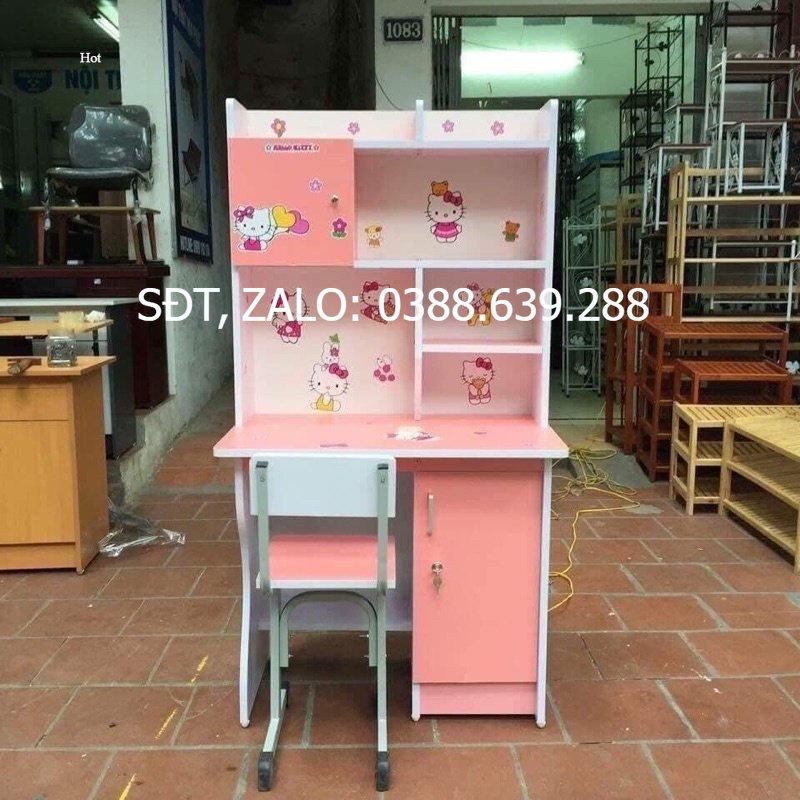 Bàn Học Trẻ Em màu hồng