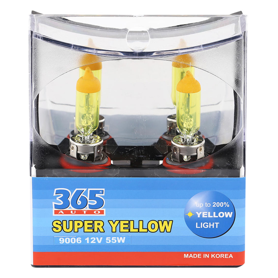 Bóng Đèn Phá Sương 365-Auto HB4 Super Yellow (55W) - Vàng