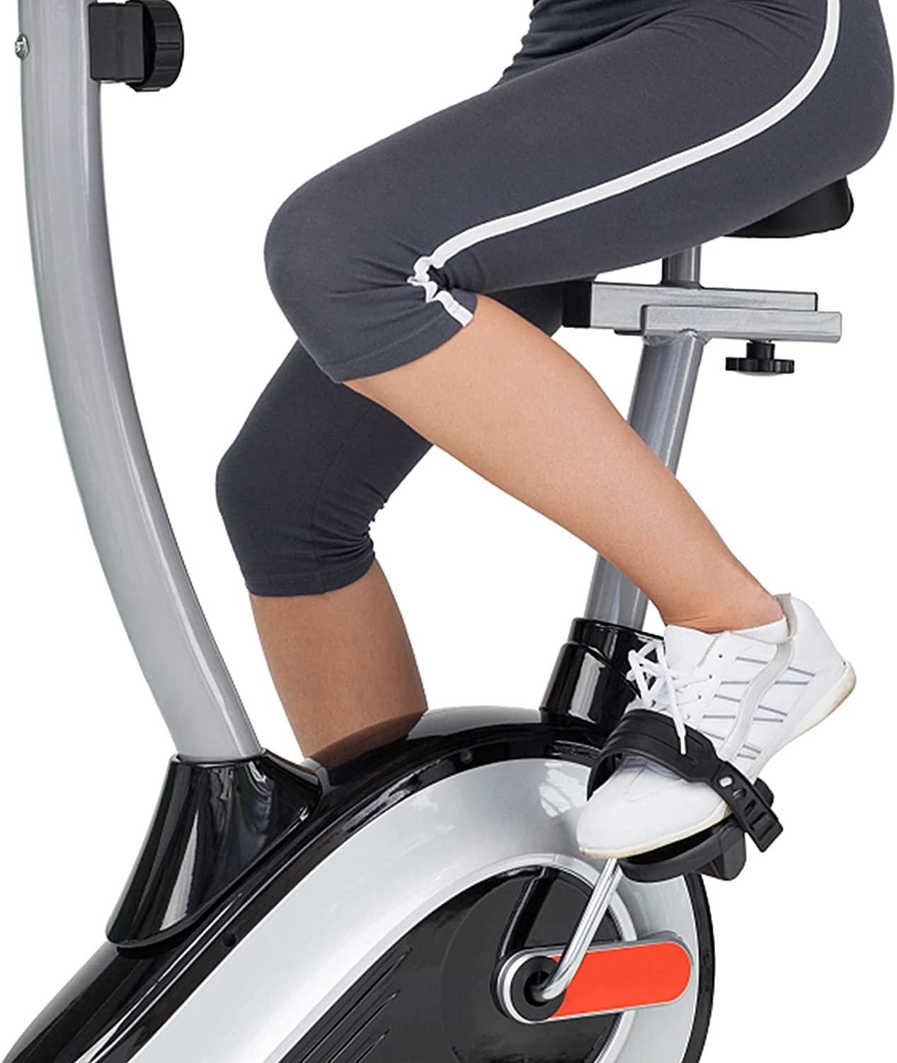 1 cặp bàn đạp xe đạp căn hộ với dây đai cho xe đạp không trượt đứng yên-1/2 inch