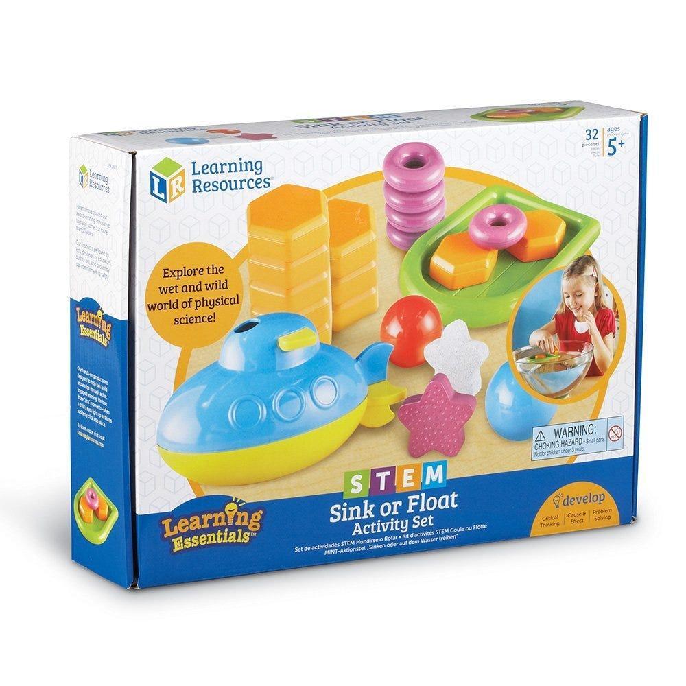 Learning Resources Bộ hoạt động STEM Nổi hay chìm - STEM Sink or Float Activity Set