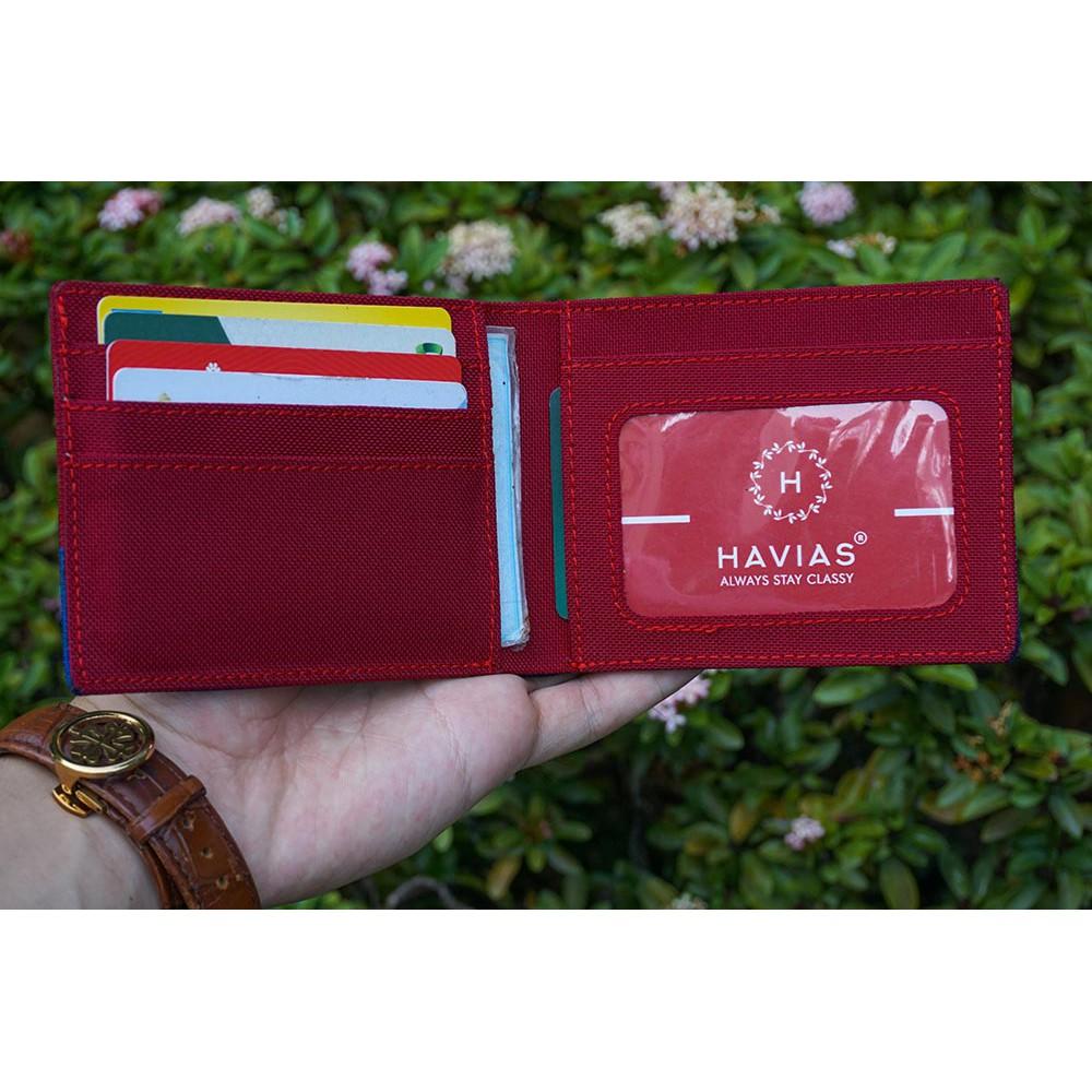 Ví Vải Modern Fabric Horizontal Wallet HAVIAS