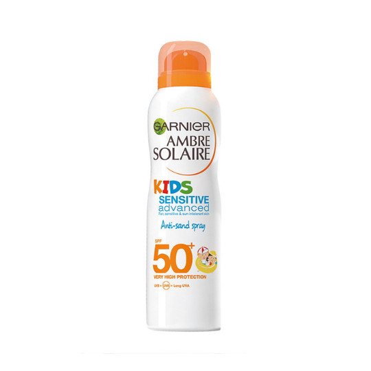 Xịt chống nắng cho bé Garnier Ambre Solaire Kids Sensitive Advance SPF 50_200ml