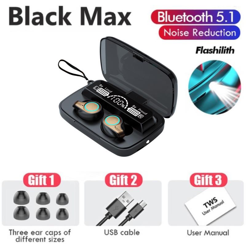 Bluetooth Earphones M18 TWS Wireless Headphones Waterproof Sports Touch Control Headset Charging case Stereo Earbuds
