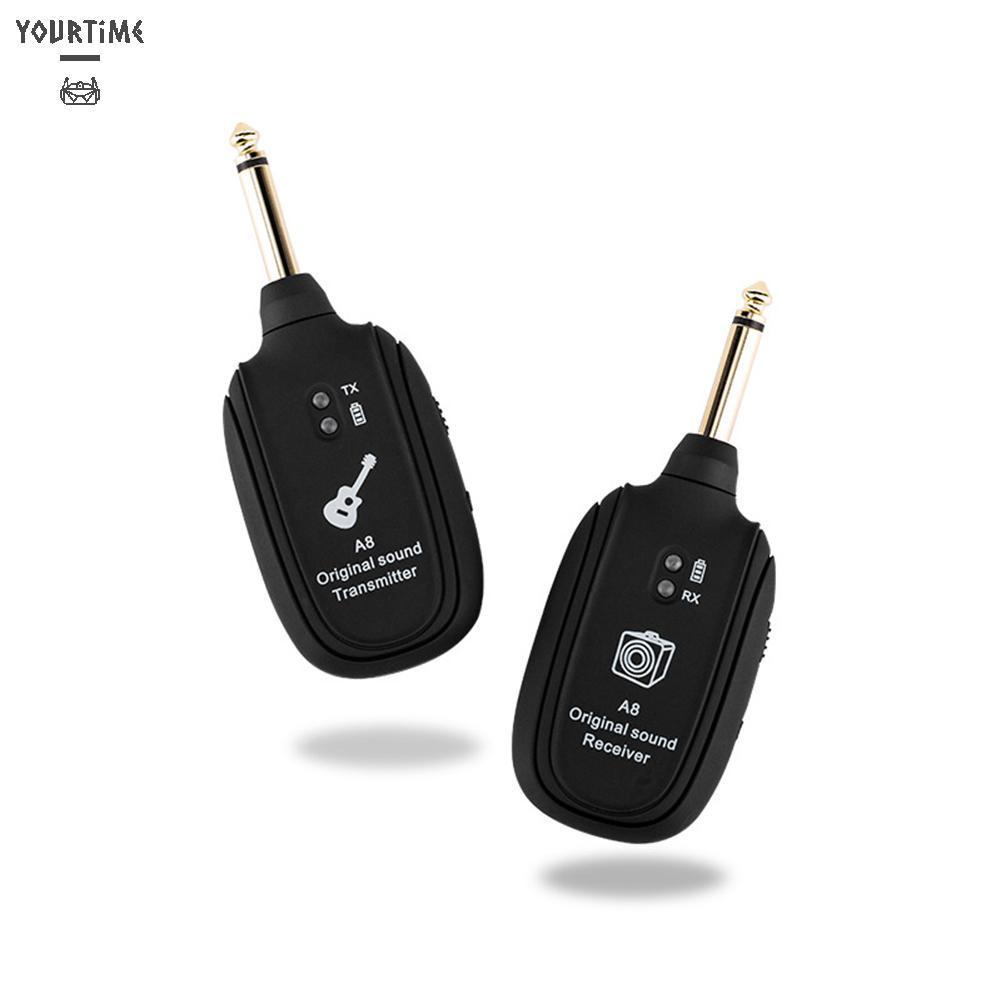 Hệ thống thu phát âm thanh không dây A8 UHF cho đàn guitar điện