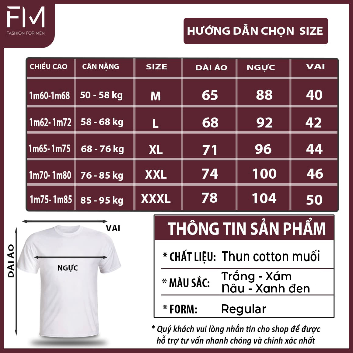 Áo thun cổ tròn nam, chất thun cotton co giãn thấm hút cực tốt, họa tiết trẻ trung - FORMENSHOP - FMPS211