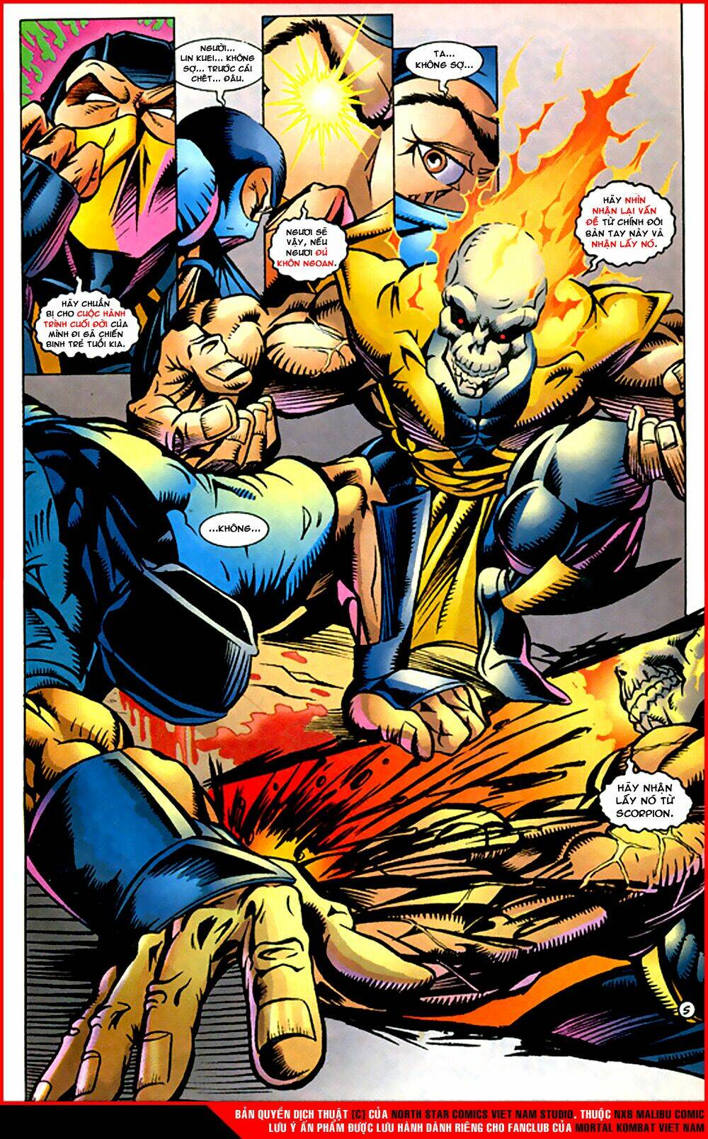 mortal kombat malibu comic chapter 4 6