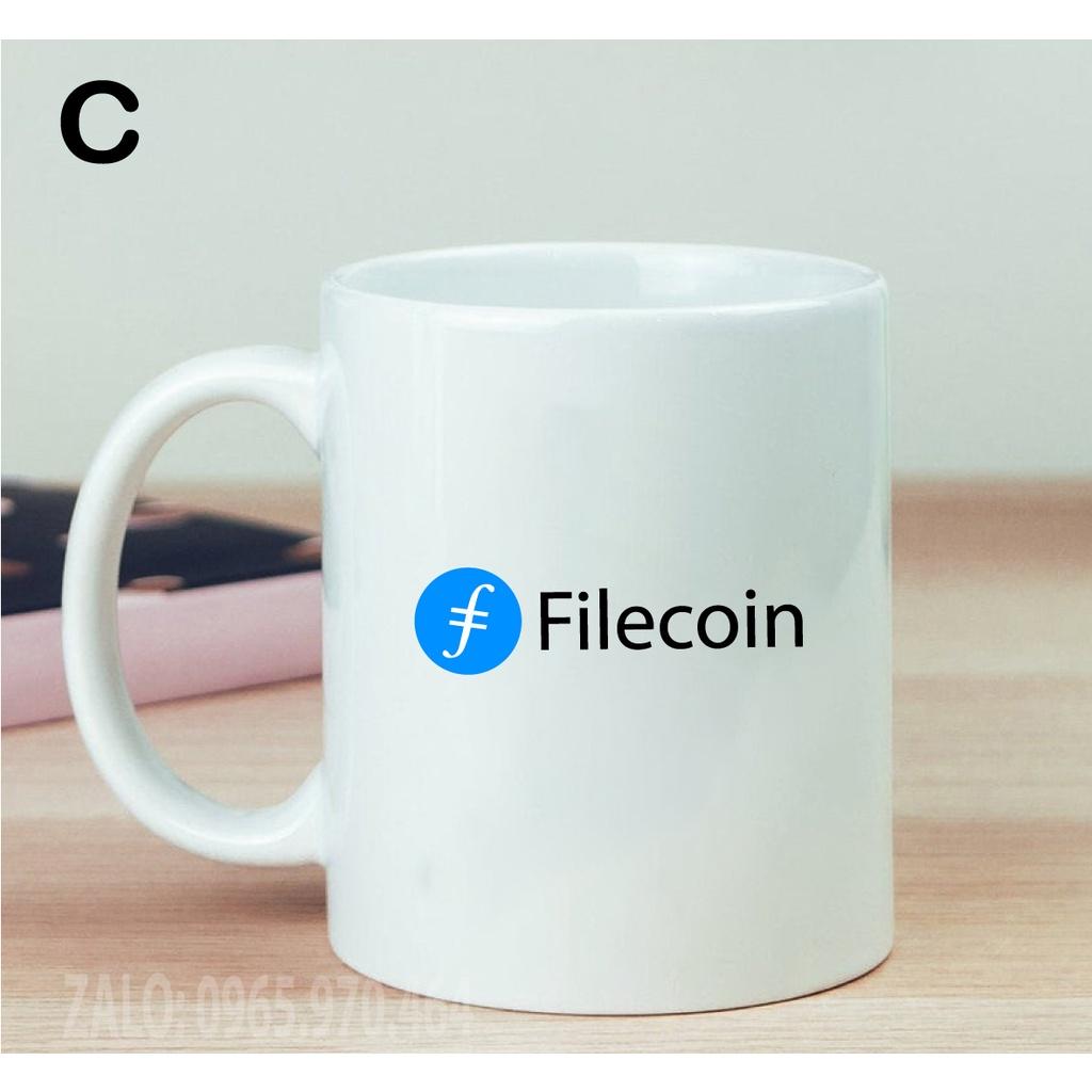 Ly Sứ Có Quai Họa Tiết Đồng Coin FILECOIN - In hình lên ly sứ, cốc theo yêu cầu của bạn - IN HÌNH LỚP, CÔNG TY