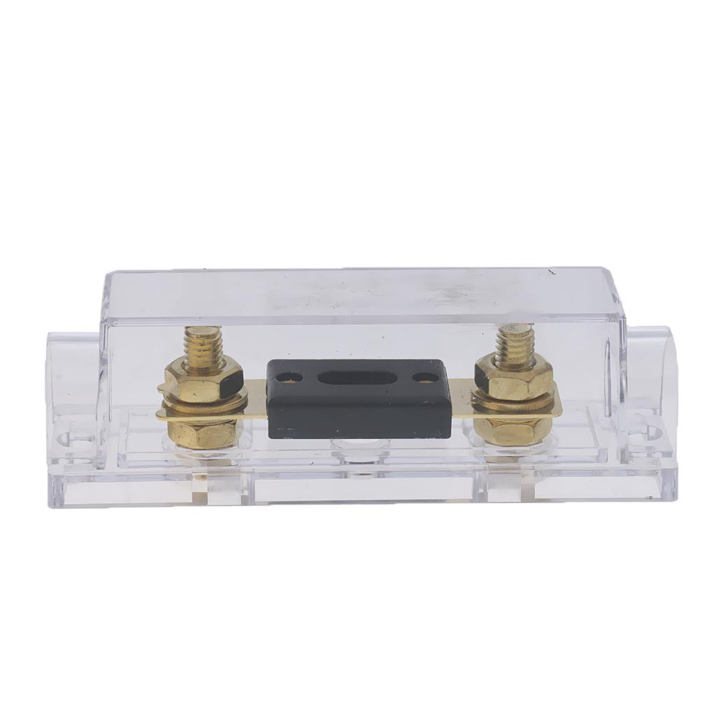 100A Car Audio Clear Fuse Holder Power Circuit Protection