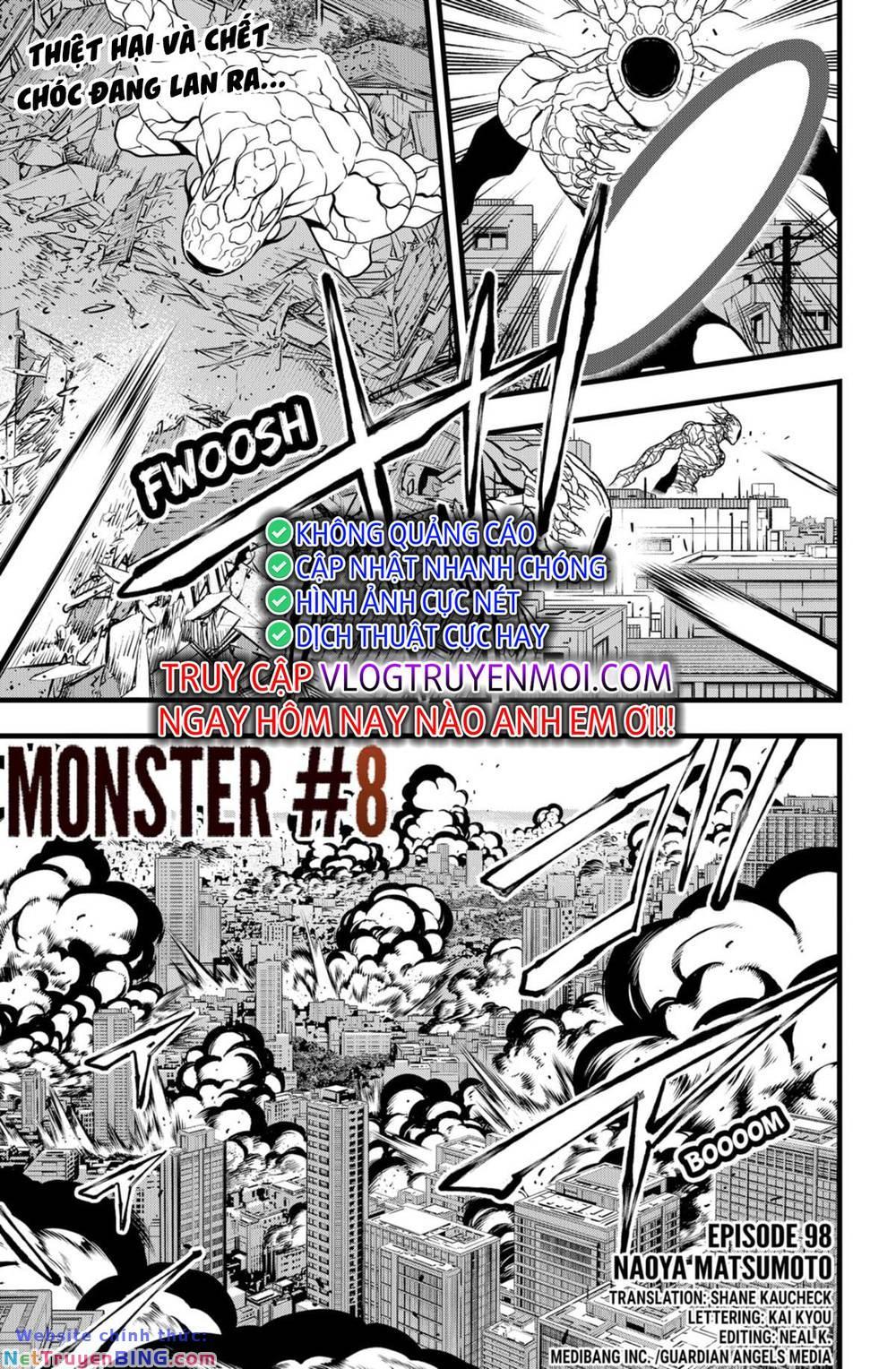 hôm nay - tôi hóa kaiju chapter 98 1