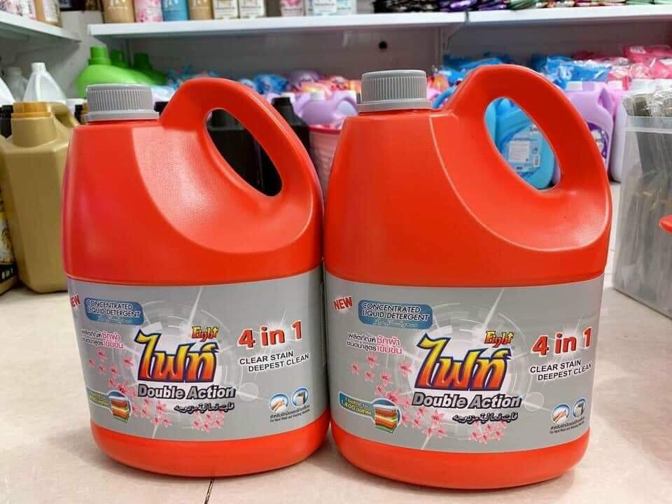 NƯỚC GIẶT XẢ ĐẬM ĐẶC FIGHT 4IN1 THÁI LAN 3500ML