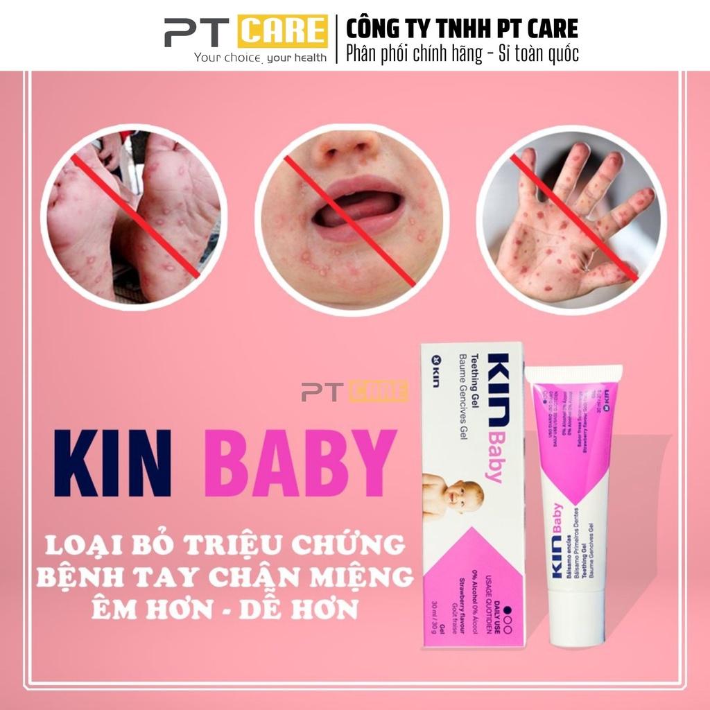 Gel Bôi Giảm Sưng Nướu Và Tay Chân Miệng Kin Baby 30ml