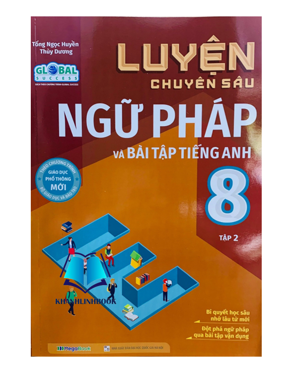 Sách - Luyện chuyên sâu ngữ pháp và bài tập tiếng Anh 8 - tập 2