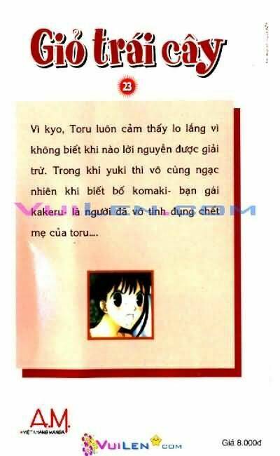 giỏ trái cây - fruit basket chapter 23 167