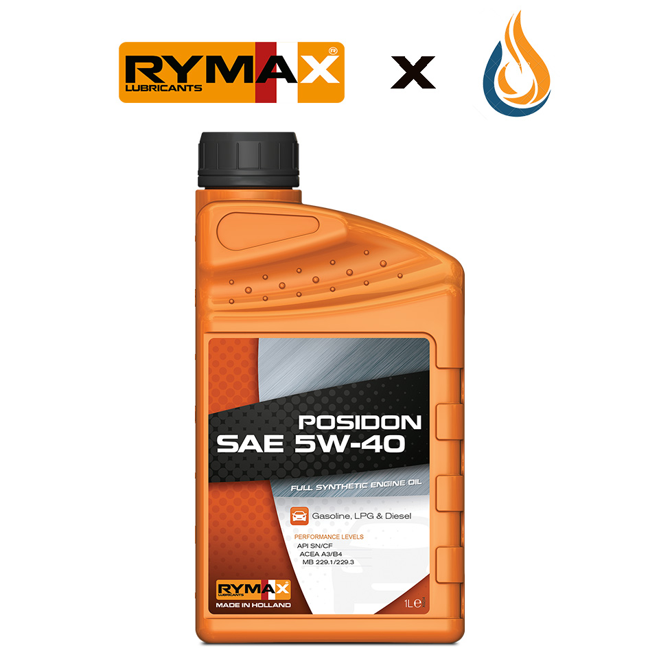 Dầu nhớt Ôtô Rymax Posidon SAE 5W40 ( Chai 1L, 4L, 5L ) - Tổng hợp toàn phần