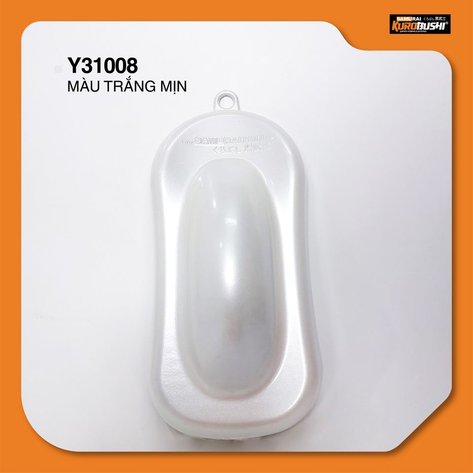 Sơn Samurai - MÀU TRẮNG MỊN Y31008 (400ml)