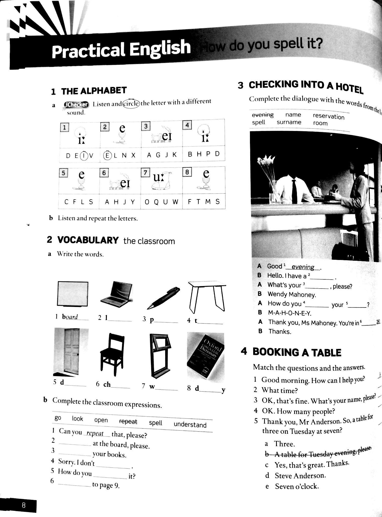 English File: Beginner: Workbook with Key