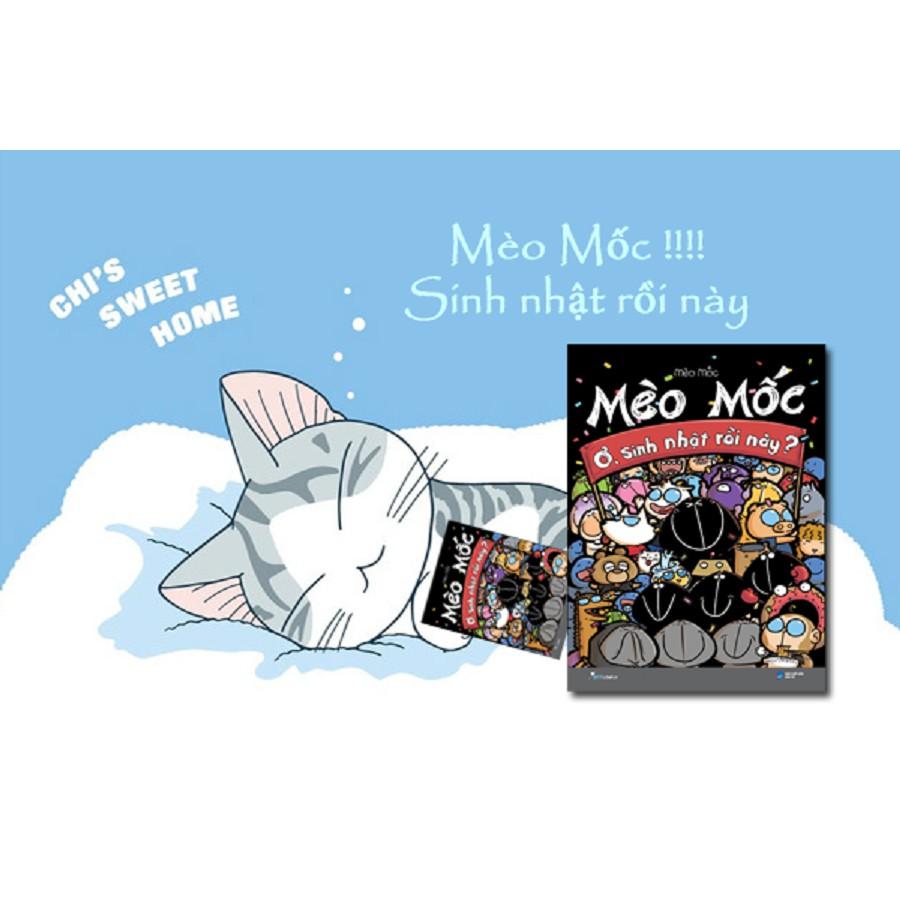 Sách - Mèo Mốc Ơ Sinh Nhật Rồi Này - AZbook