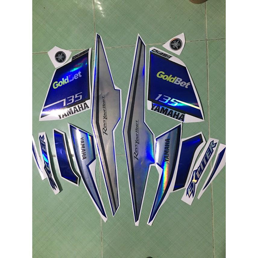 Tem exciter 135 crom goldbet bạc xanh