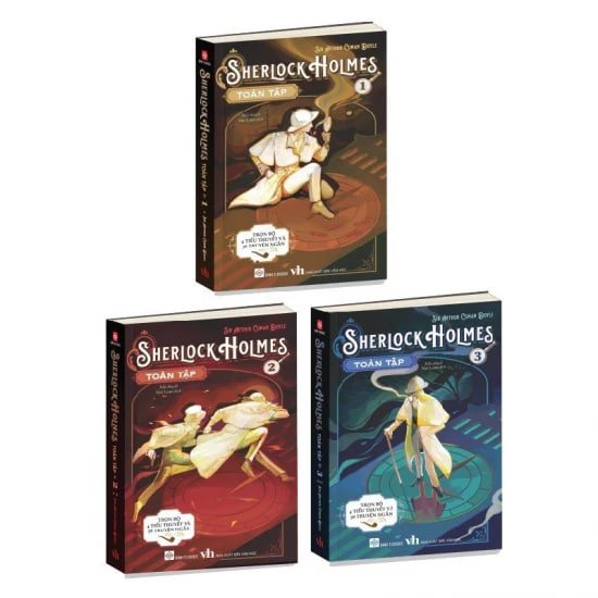 Sách Sherlock Holmes (Trọn Bộ 3 Tập)