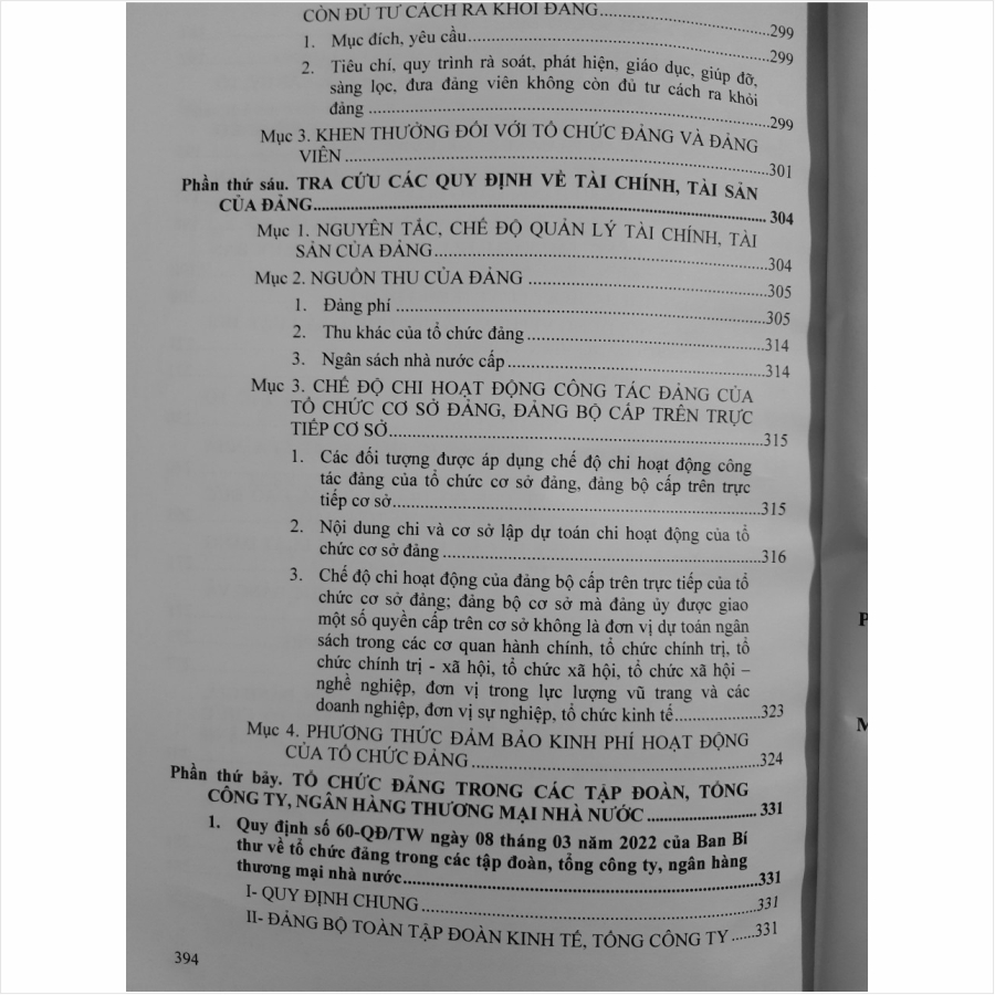 Sổ Tay Công Tác Đảng - Hướng Dẫn Thực Hiện Biểu Mẫu Thống Kê Cơ Bản Về Công Tác Tổ Chức Xây Dựng Đảng