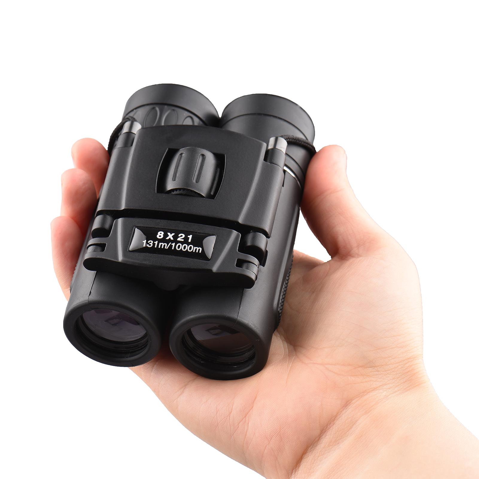Mini Binoculars Foldable Pocket Binoculars for Adults Kids Bird Opera Watching Sightseeing Hiking Travel Concert Theater