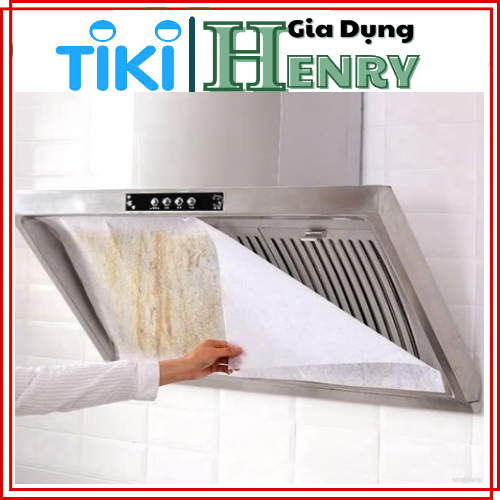 Cuộn Màng Lọc Giấy Lót Cho Máy Hút Mùi, Hút Bụi Nhà Bếp Ngăn Chặn Dầu Mỡ Bám