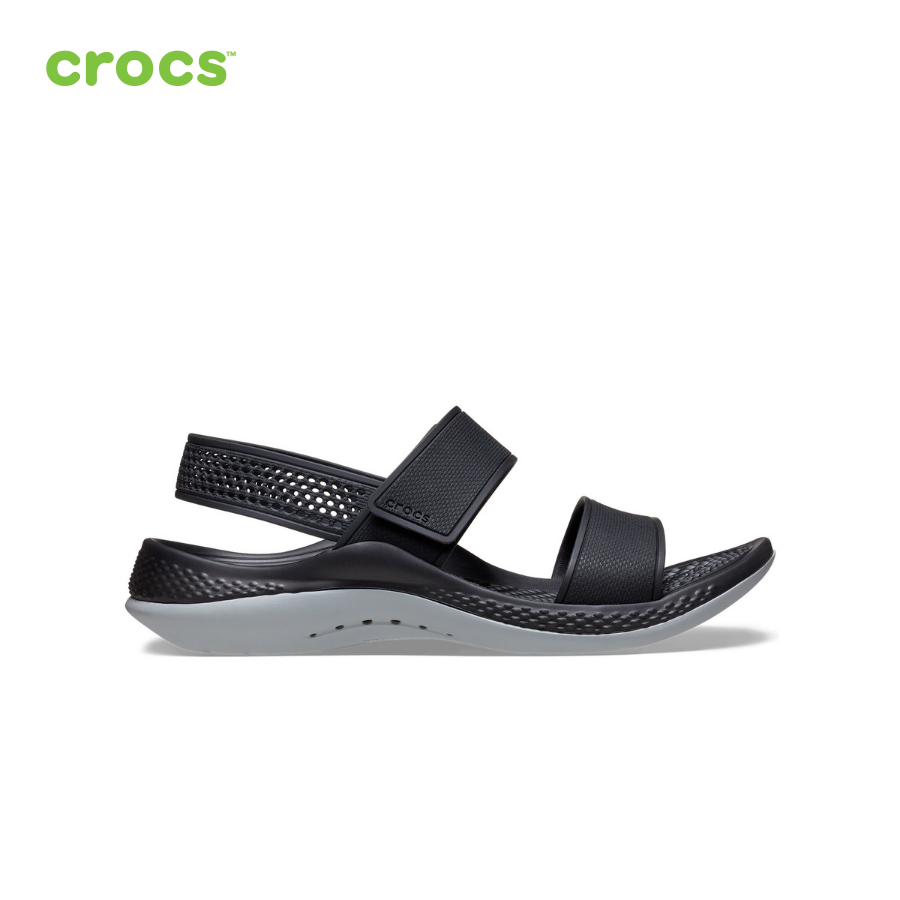 Sandal Nữ Crocs Literide 360 - 206711 - 02G - Blklgr - W5