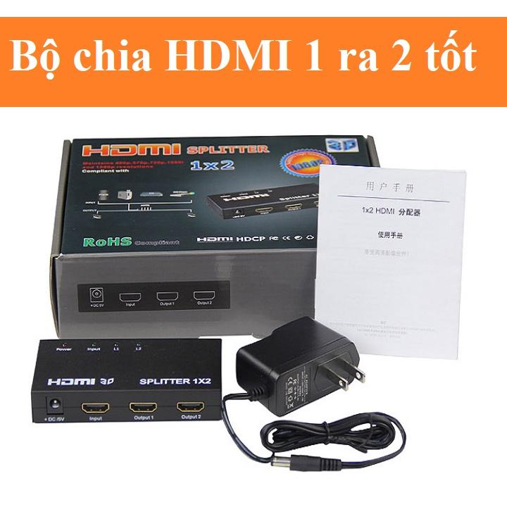 Bộ chia HDMI 1 ra 2 FULL HD 1080 HỖ TRỢ 3D