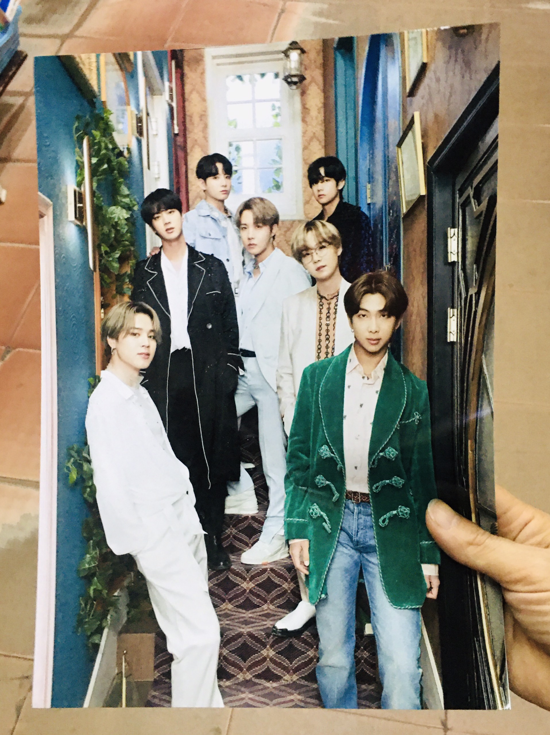 Tranh Poster SET 5 tấm BTS 21cmx30cm ảnh khác nhau
