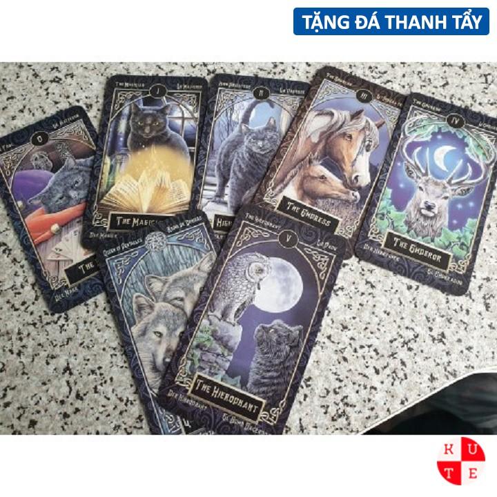 Bài Tarot Familiars 78 Lá Bài Tặng File Tiếng Anh Và Đá Thanh Tẩy