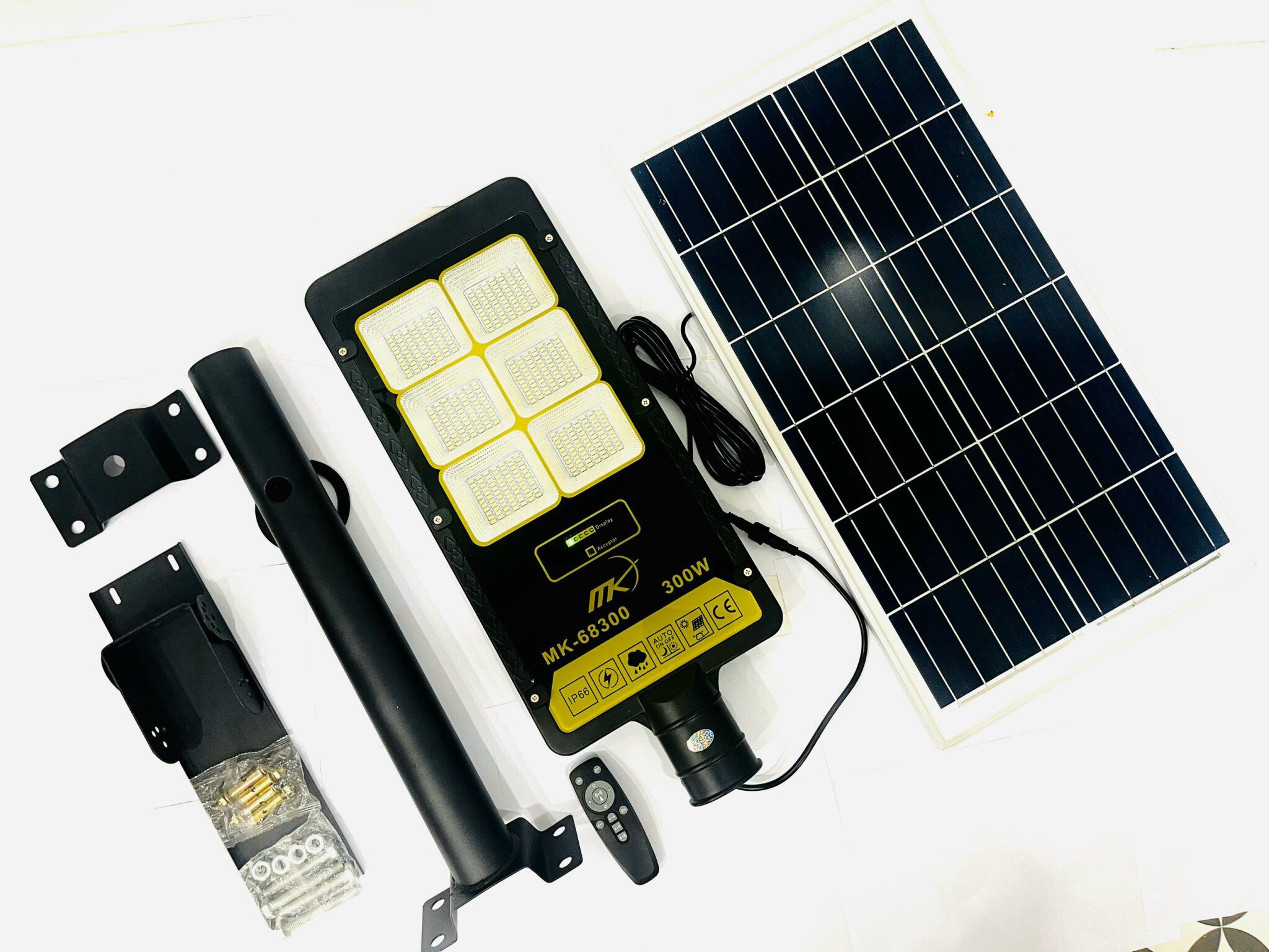 Đèn đường năng lượng mặt trời rời thể 300W MK-68300