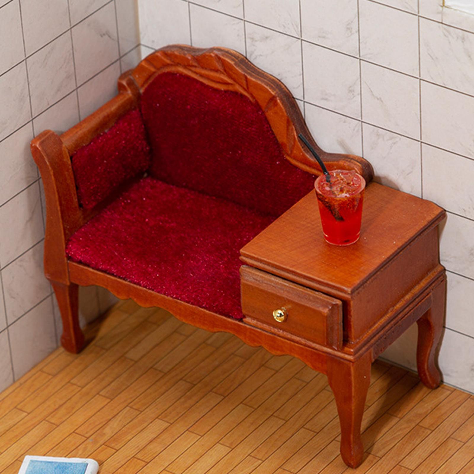 1/12 Scale Dollhouse Miniature Simulation Room Furniture