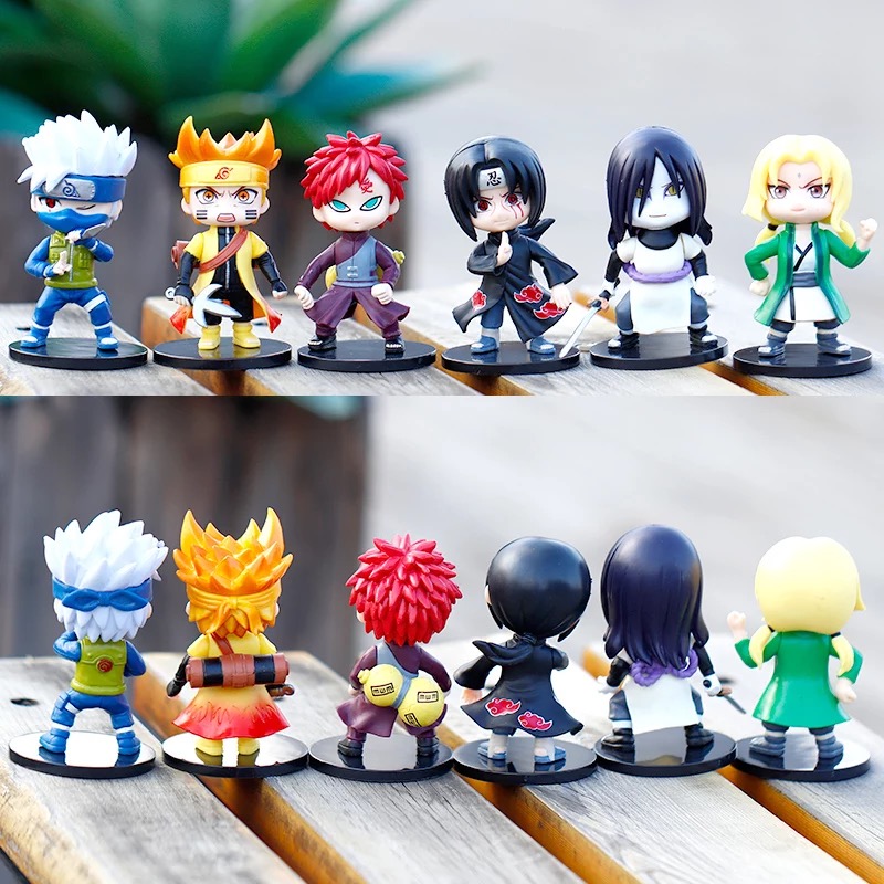 Hộp mô hình nhân vật anime (blindbox) tạo dáng cực ngầu, đồ trang trí