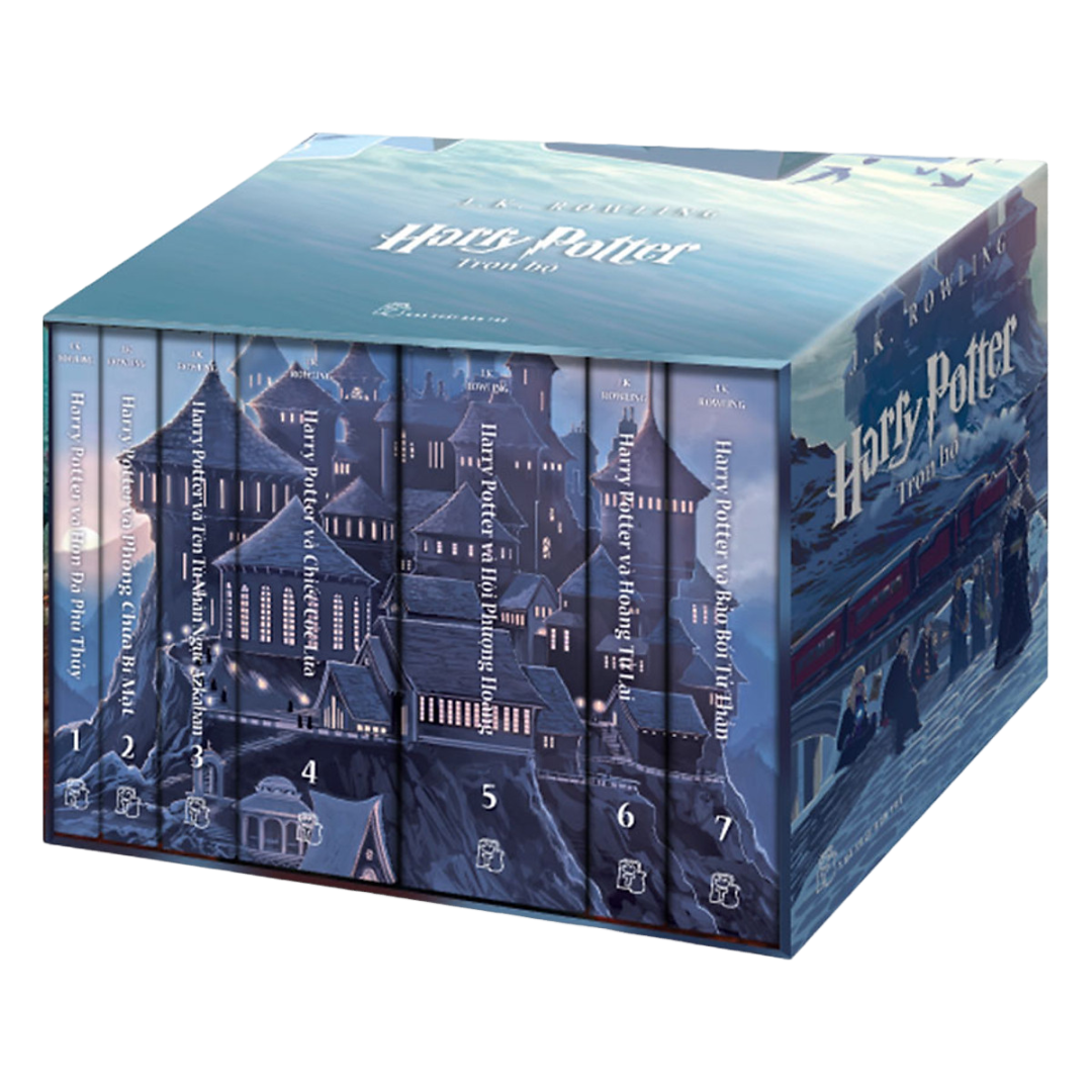 Sách- Boxset Harry Potter Trọn Bộ 7 Tập (Tái Bản 2023)- 2HBooks