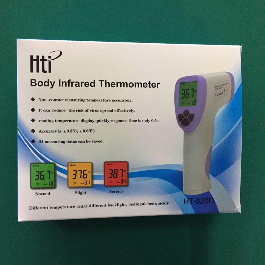 Multifunction Non Contact Forehead and Ear Digital Body Thermometer -White