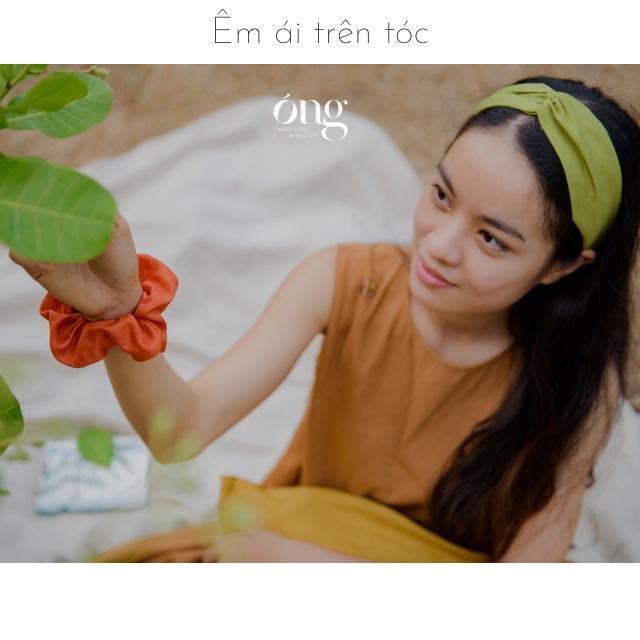 Băng đô, Buộc Tóc Lụa, Phụ Kiện Tóc 100% Lụa Việt Nam, Óng Silk