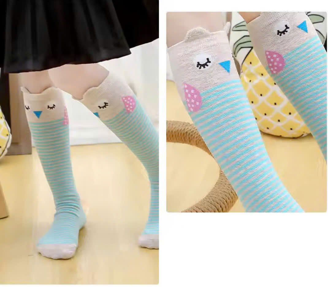 TẤT VỚ HOẠ TIẾT HOẠT HÌNH SIÊU XINH DỄ THƯƠNG TỪ 3-12 TUỔI DÀNH CHO BÉ GÁI