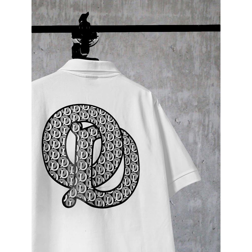 Áo Polo oversize ODIN Odinagram, Áo polo họa tiết monogram, thêu logo, Local Brand ODIN CLUB