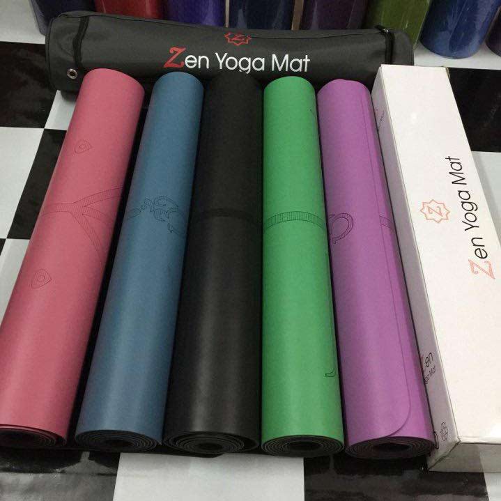 Thảm Tập Yoga Định Tuyến PU Zen Yoga Mat