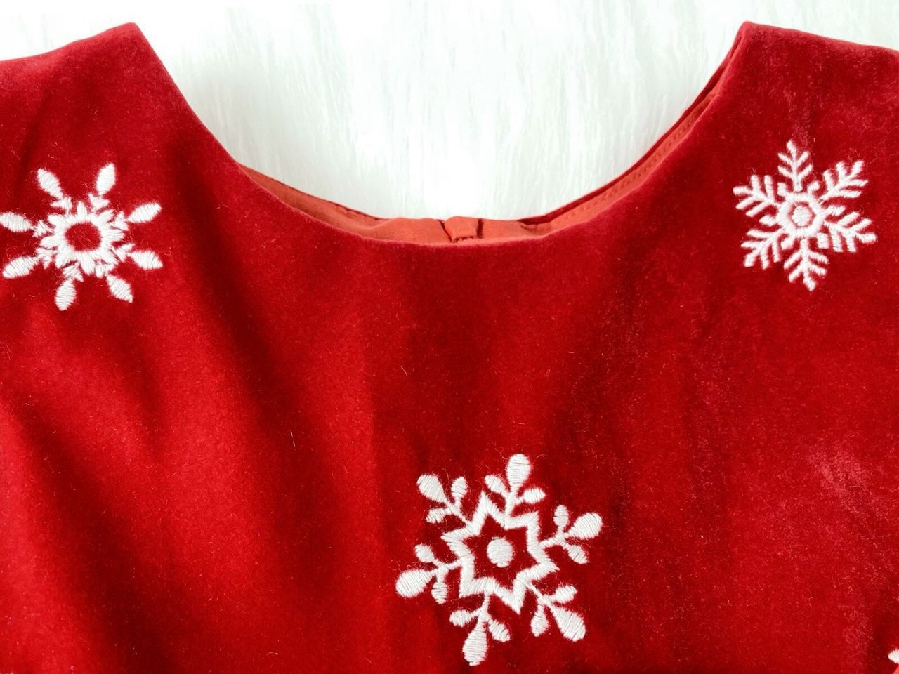 ĐẦM NHUNG CÔNG CHÚA NOEL CAO CẤP