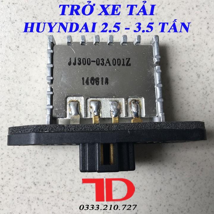 Trở xe tải HUYNDAI 2.5 - 3.5 Tấn