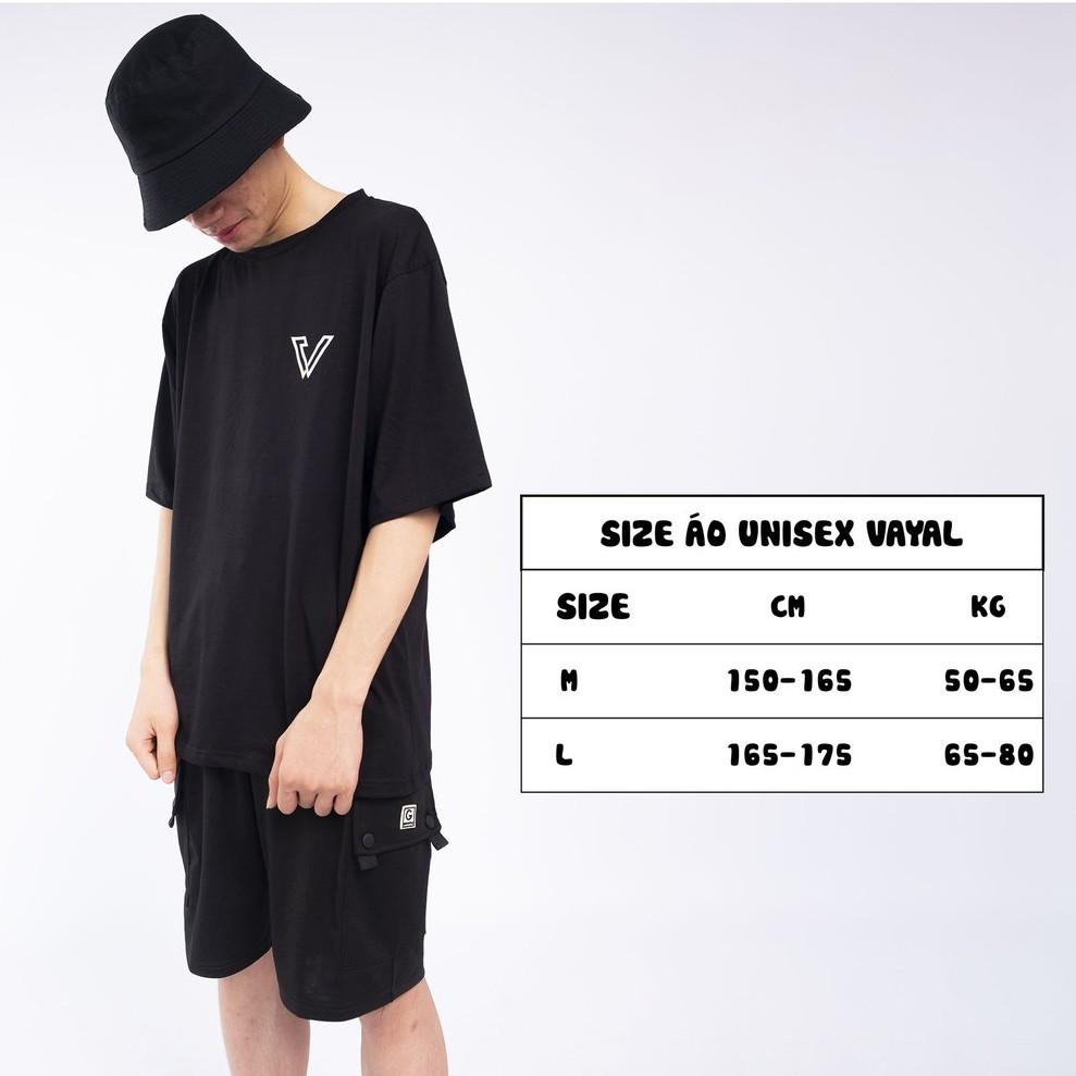 Áo thun nam nữ unisex Vayal cực chất, áo phông chất liệu cotton nam nữ form rộng